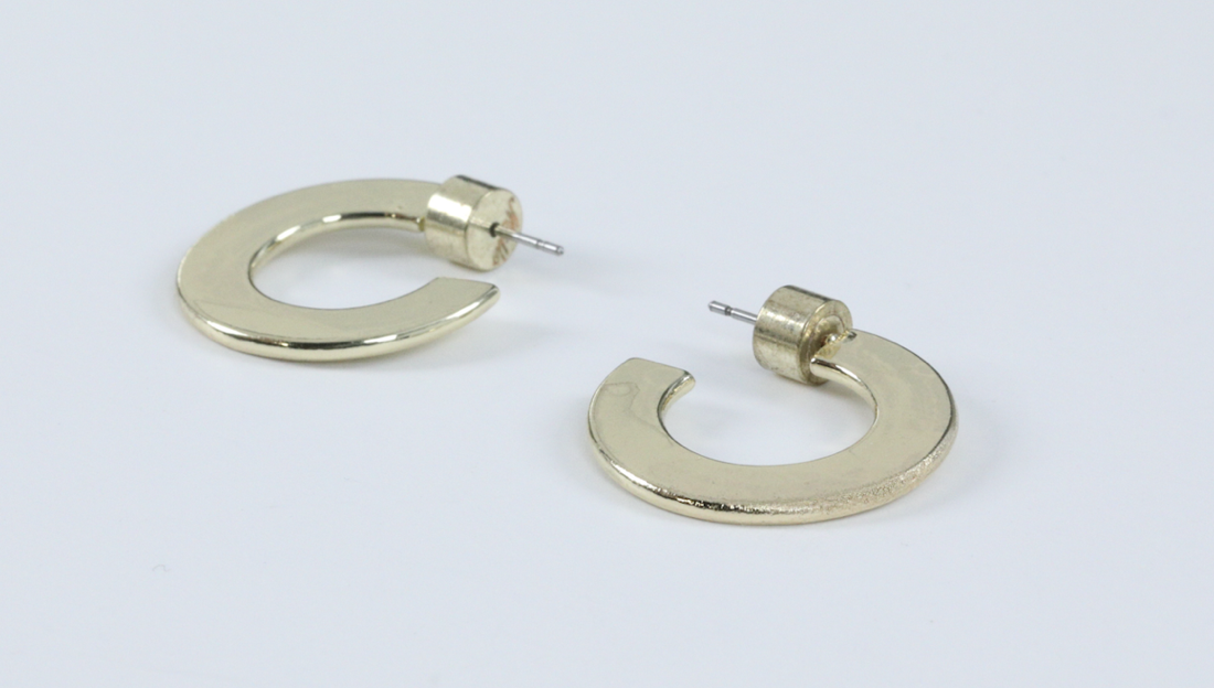 Millo Flat Hoops - Millo Jewelry