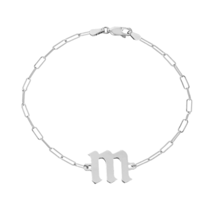 Gothic Initial Bracelet - Millo Jewelry