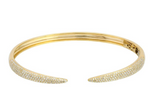 Load image into Gallery viewer, Pave Claw Bangle - Millo Jewelry