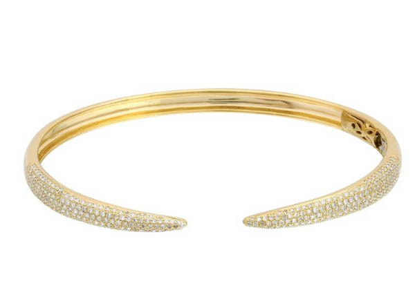 Pave Claw Bangle - Millo Jewelry