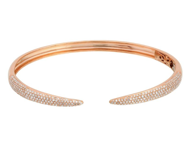Pave Claw Bangle - Millo Jewelry