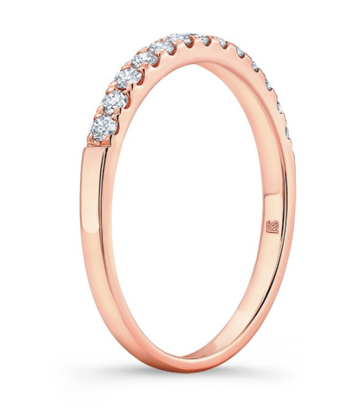 14k Gold Diamond Stack Ring - Millo Jewelry