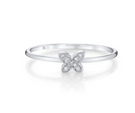 Load image into Gallery viewer, 14k Gold Diamond Mini Butterfly Ring - Millo Jewelry