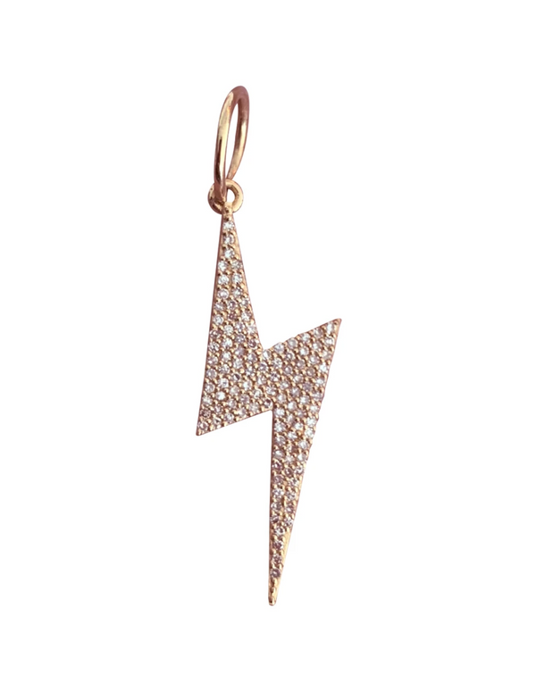 Pave Lightning Bolt - Millo Jewelry