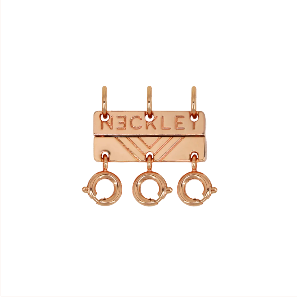 NECKLETTTRIPLE LAYERING CLASP - Millo Jewelry