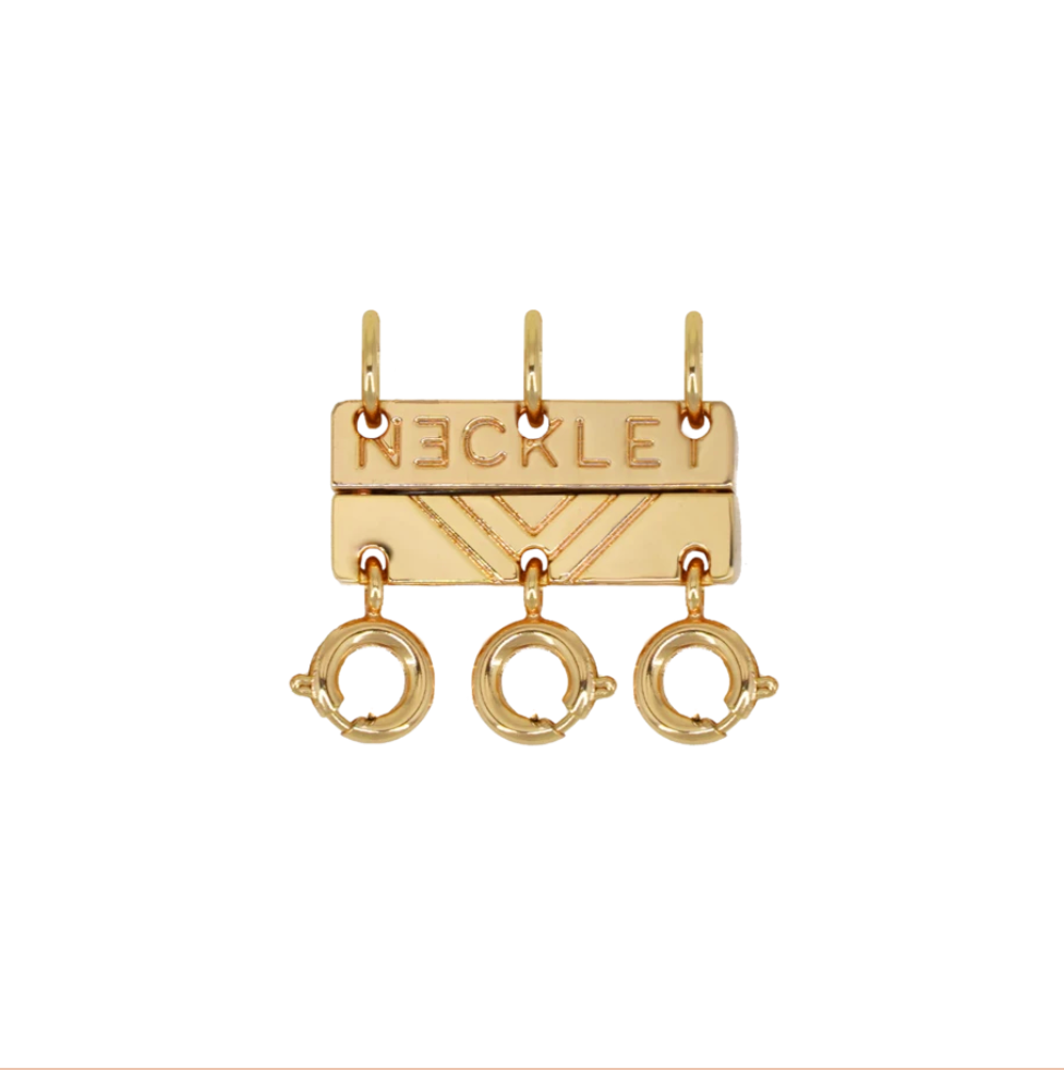 NECKLETTTRIPLE LAYERING CLASP - Millo Jewelry