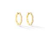 Load image into Gallery viewer, Triplet Hoop Earring, Medium - Millo Jewelry