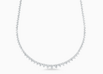 Load image into Gallery viewer, 6.50ct Graduated Tennis Necklace - Millo Jewelry
