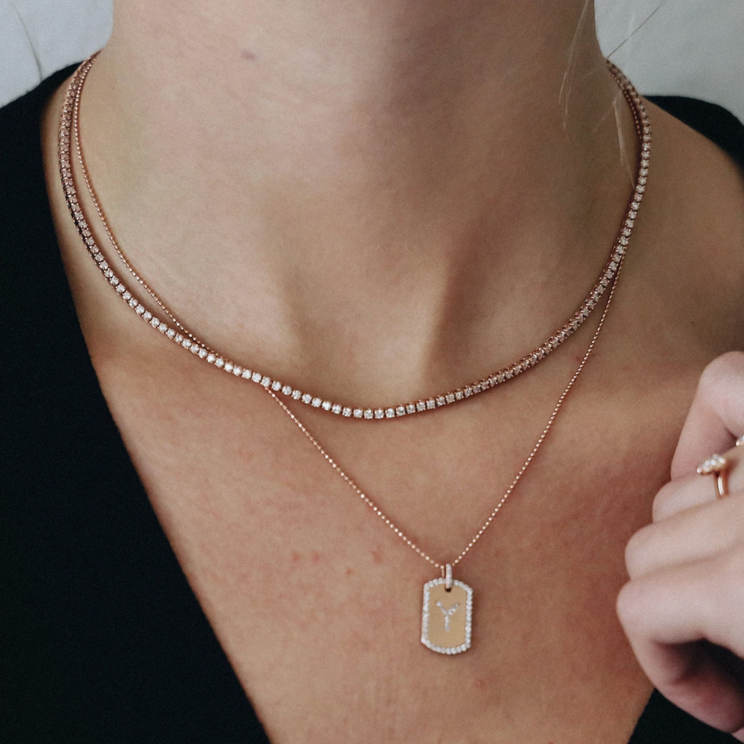 5.25ct Tennis Necklace - Millo Jewelry