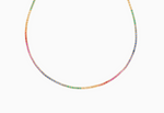 Load image into Gallery viewer, 5.00ct Rainbow Tennis Necklace - Millo Jewelry