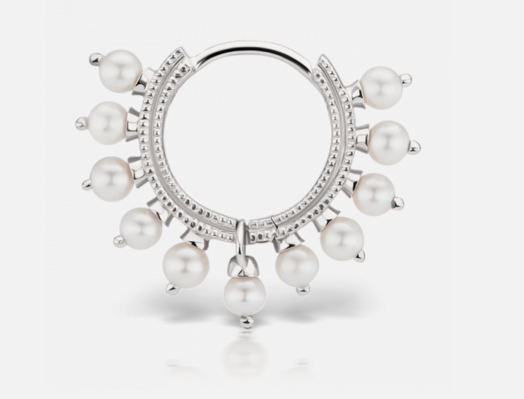 8mm Pearl Coronet Ring - Millo Jewelry
