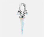 Load image into Gallery viewer, 8mm Triple Long Opal Spike Clicker - Millo Jewelry