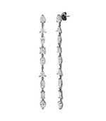 Load image into Gallery viewer, MIXED DIAMOND DROP EARRINGS - Millo Jewelry