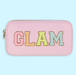 Load image into Gallery viewer, flamingo glam small pouch - Millo Jewelry
