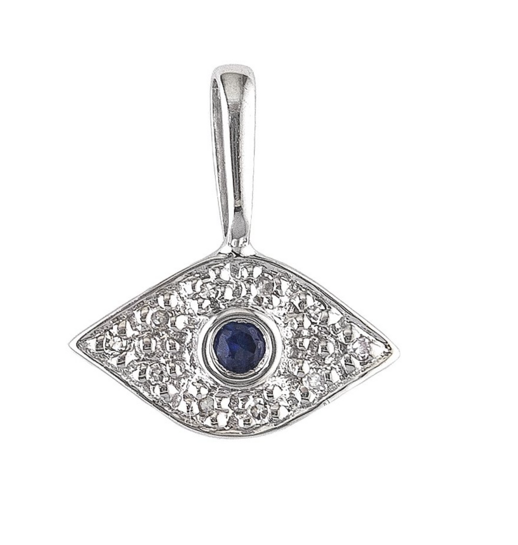petite evil eye charm - Millo Jewelry