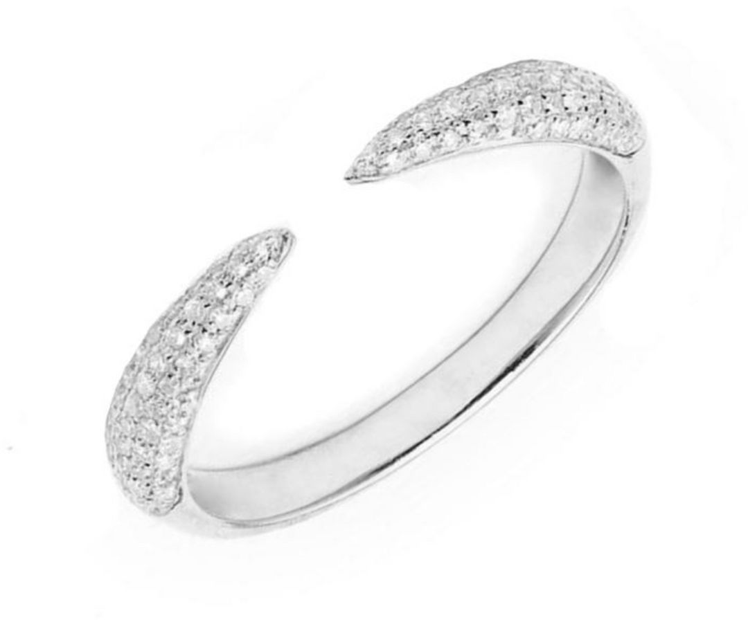 Pave Claw Ring - Millo Jewelry