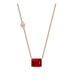 Load image into Gallery viewer, GEMSTONE PENDANT NECKLACE - Millo Jewelry
