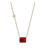 Load image into Gallery viewer, GEMSTONE PENDANT NECKLACE - Millo Jewelry
