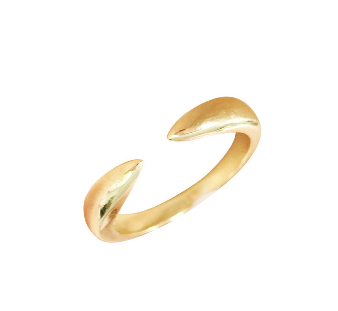 Gold Claw Ring - Millo Jewelry