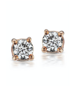 Load image into Gallery viewer, 3mm Diamond Studs - Millo Jewelry
