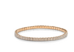 Load image into Gallery viewer, PAVE SQUARE STRETCH BRACELET - Millo Jewelry