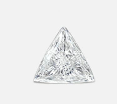 3mm Invisible Set Triangle Diamond Threaded Stud Earring - Millo Jewelry