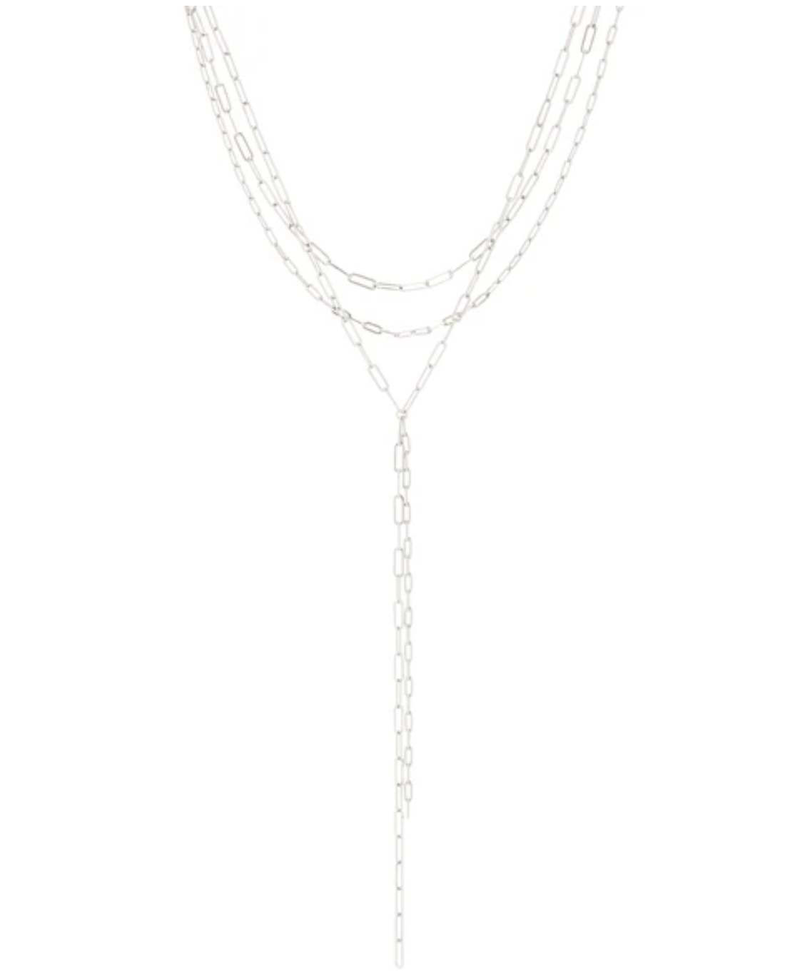 MAJA LARIAT- SILVER - Millo Jewelry