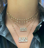 Load image into Gallery viewer, Diamond Drop Shaker Necklace - Millo Jewelry