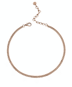 Load image into Gallery viewer, Solid Gold Baby Link Choker - Millo Jewelry
