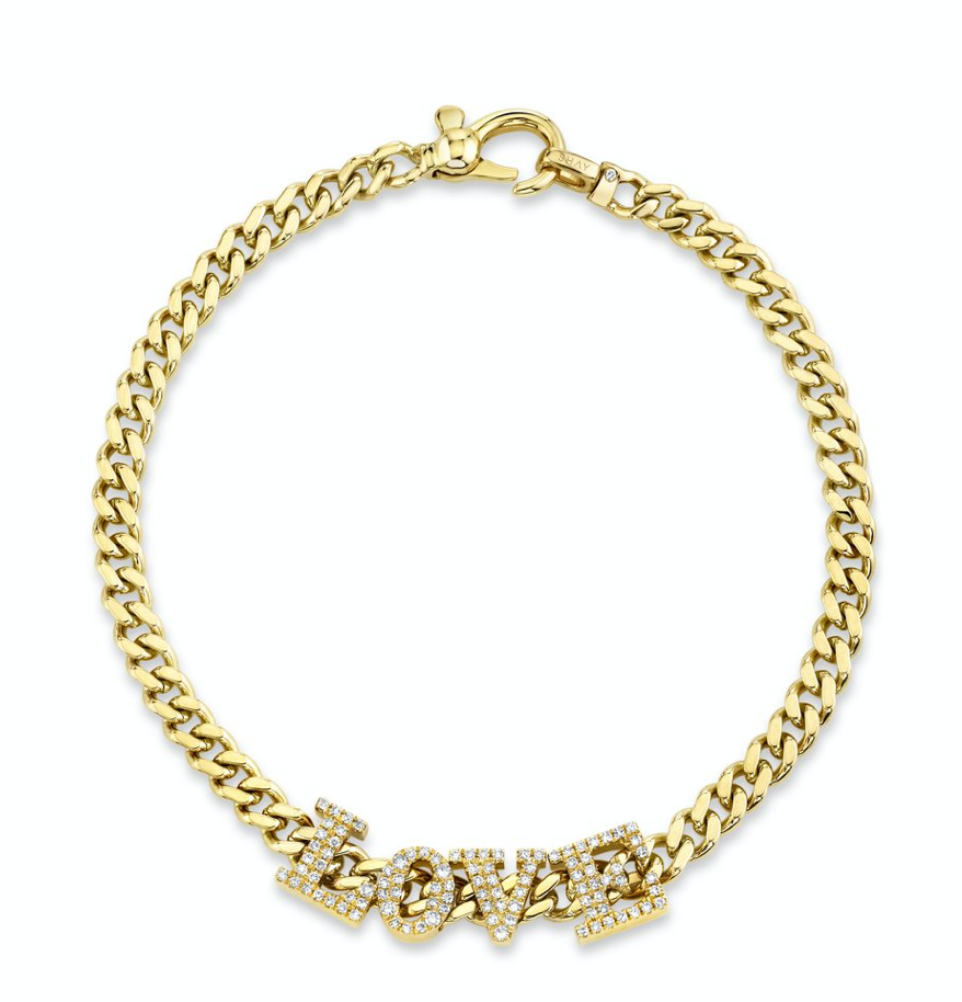 4 Letter DIY Link Bracelet - Millo Jewelry