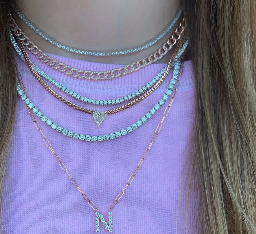 Diamond Cuban Link Necklace - Millo Jewelry