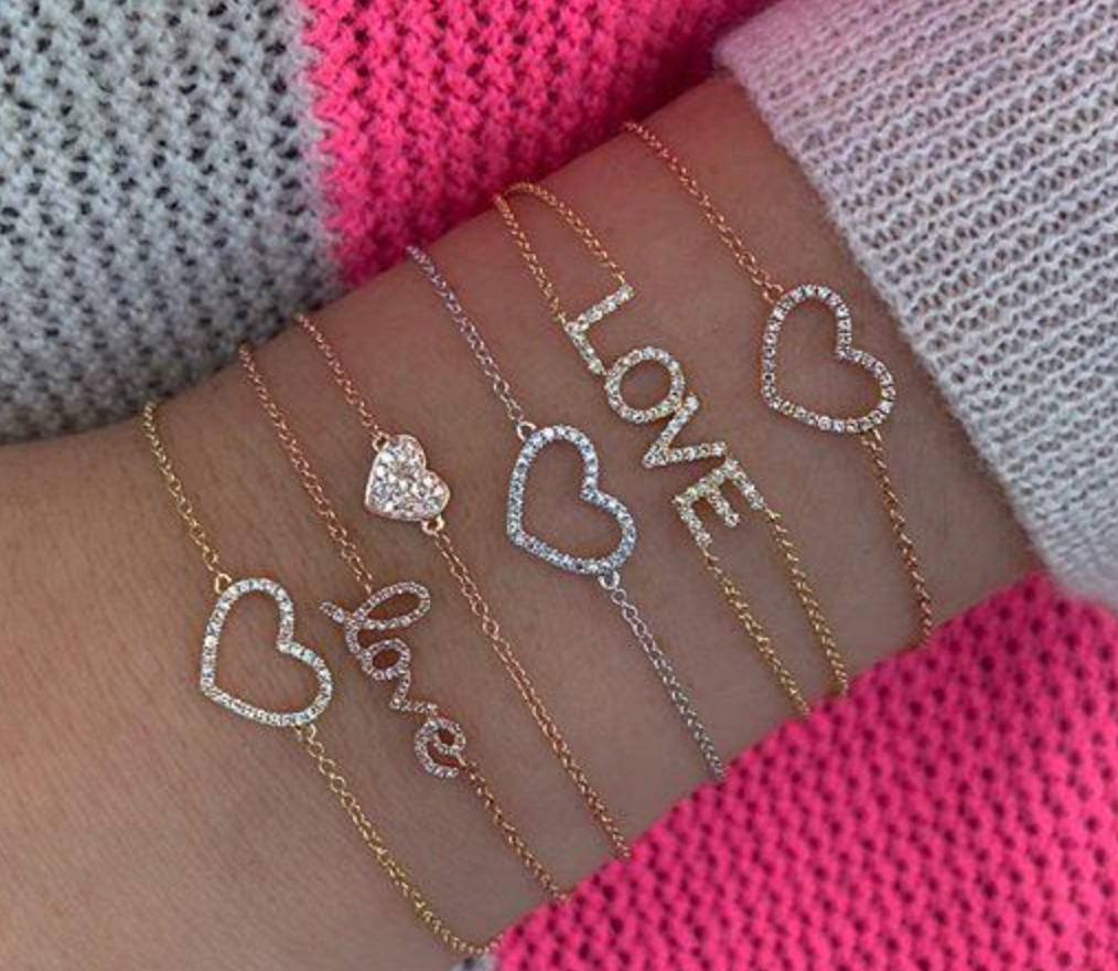 Cutout Heart Bracelet - Millo Jewelry