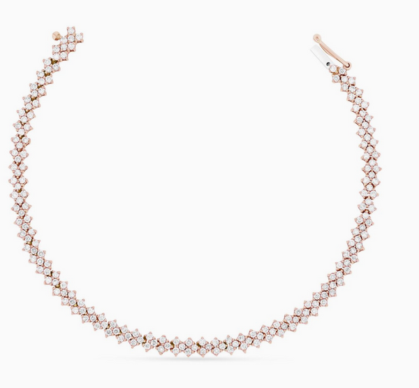 Chevron Tennis Bracelet - Millo Jewelry