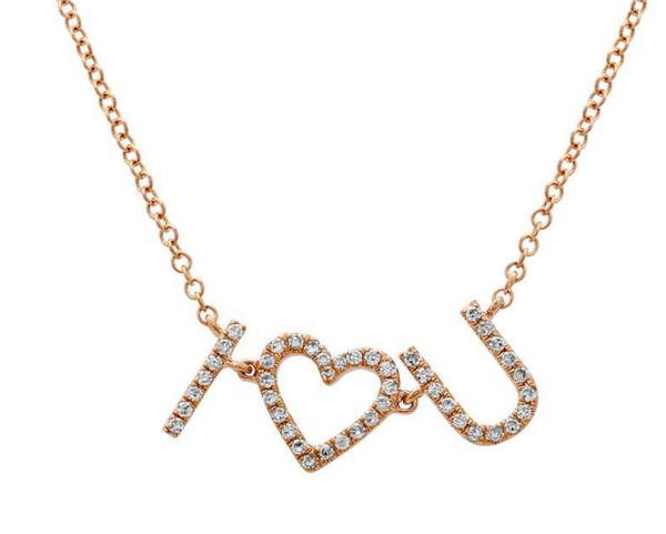 I Love You Necklace - Millo Jewelry
