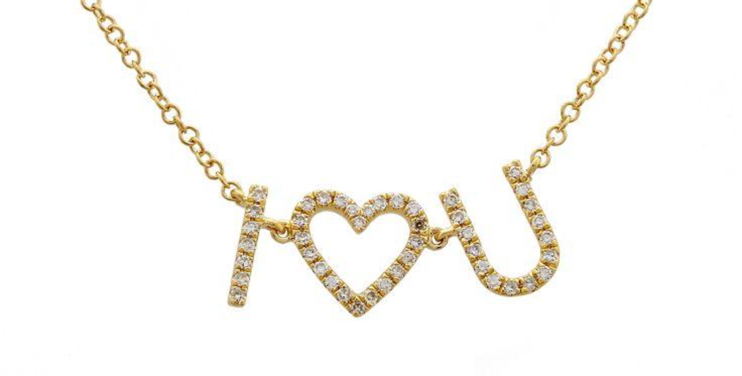 I Love You Necklace - Millo Jewelry