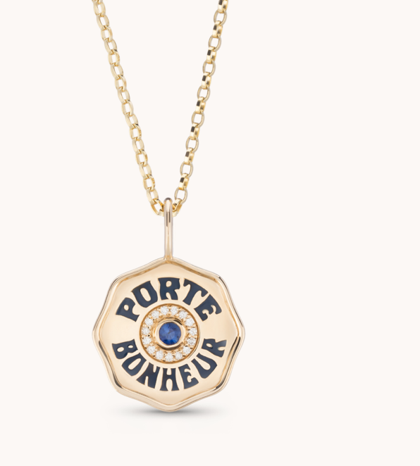 Mini Enamel Porte Bonheur - Millo Jewelry