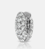 Load image into Gallery viewer, 5mm 3 Invisible Diamond Rows Pavé Ring - Millo Jewelry