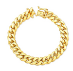 Load image into Gallery viewer, 14K Gold Solid Miami Cuban Link Bracelet - Millo Jewelry
