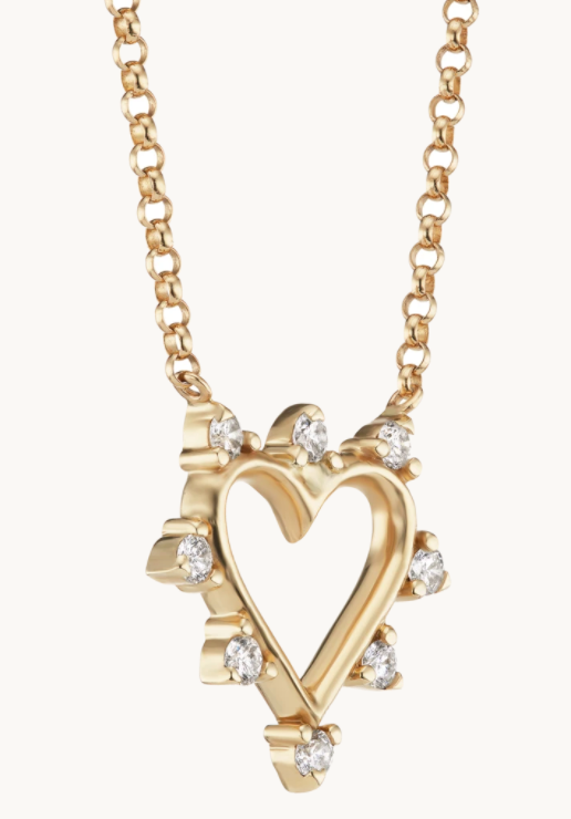 Mini Open Heart Necklace - Millo Jewelry