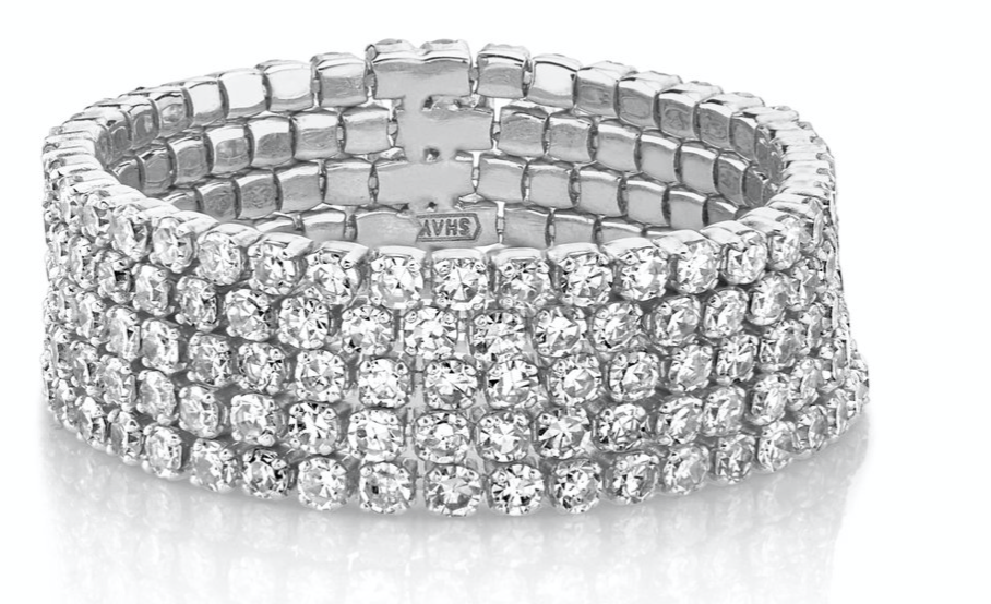 Diamond 5 Thread Stack Ring - Millo Jewelry