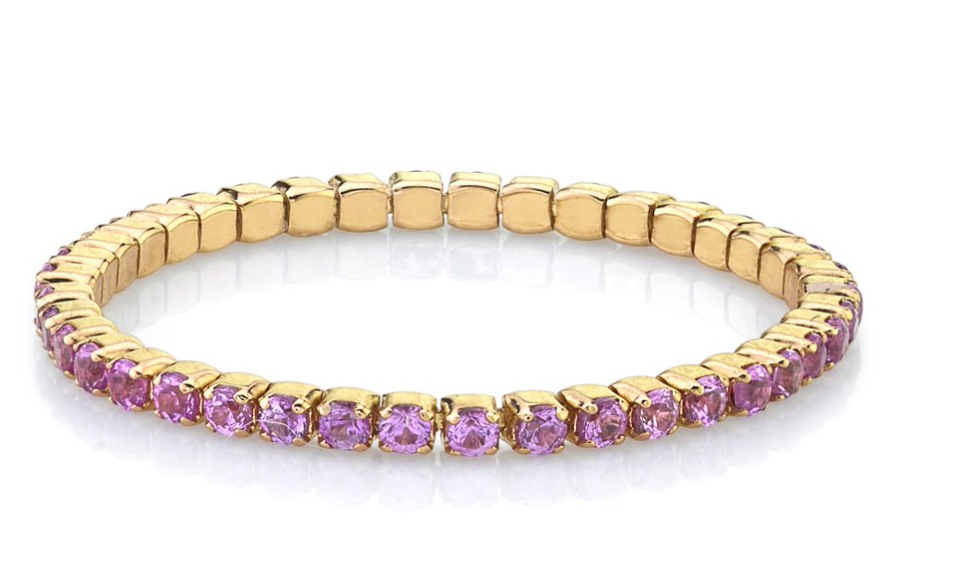 Pink Sapphire Single Thread Ring - Millo Jewelry