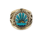 Load image into Gallery viewer, Sunshine Inlay Class Ring - Millo Jewelry