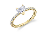 Load image into Gallery viewer, DIAMOND SOLITAIRE HEART PINKY RING - Millo Jewelry