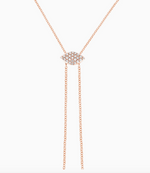 Load image into Gallery viewer, Gemma Slider Lariat Necklace - Millo Jewelry
