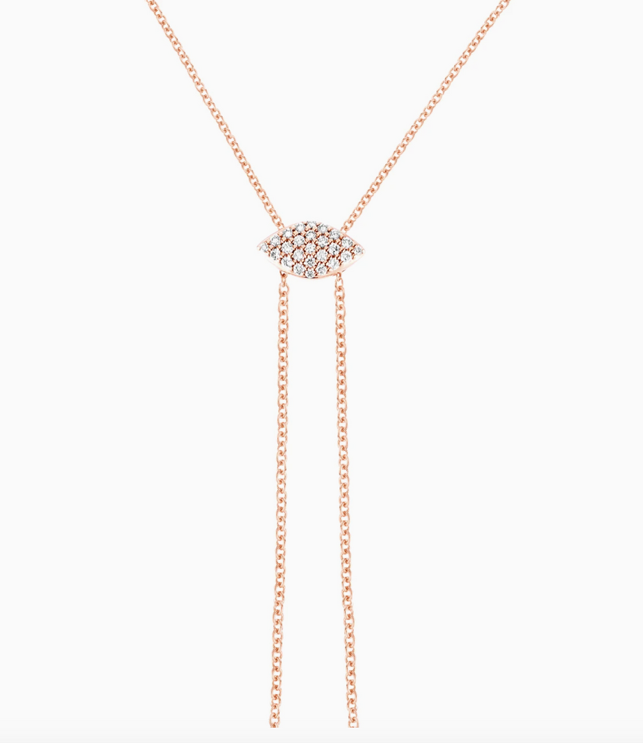 Gemma Slider Lariat Necklace - Millo Jewelry