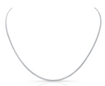 Load image into Gallery viewer, 14K White Gold Mini Miami Cuban Necklace - Millo Jewelry