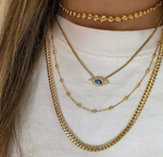 Load image into Gallery viewer, 14K Yellow Gold Solid Franco Chain Necklace - Millo Jewelry
