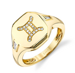 Load image into Gallery viewer, Zodiac Pinky Ring - Millo Jewelry