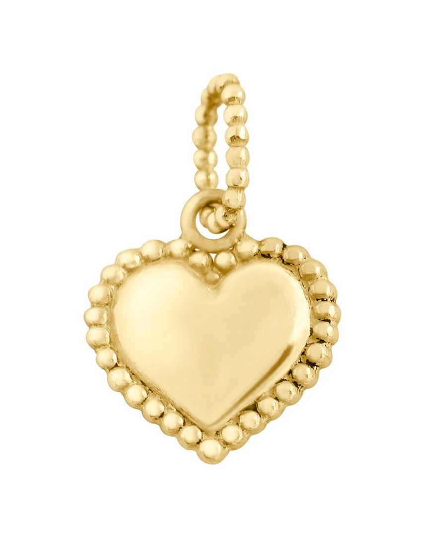 Lucky Heart Pendant - Yellow Gold - Millo Jewelry