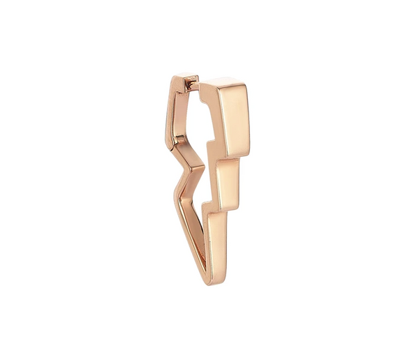 MIDI ZIGGY HOOP EARRING - Millo Jewelry